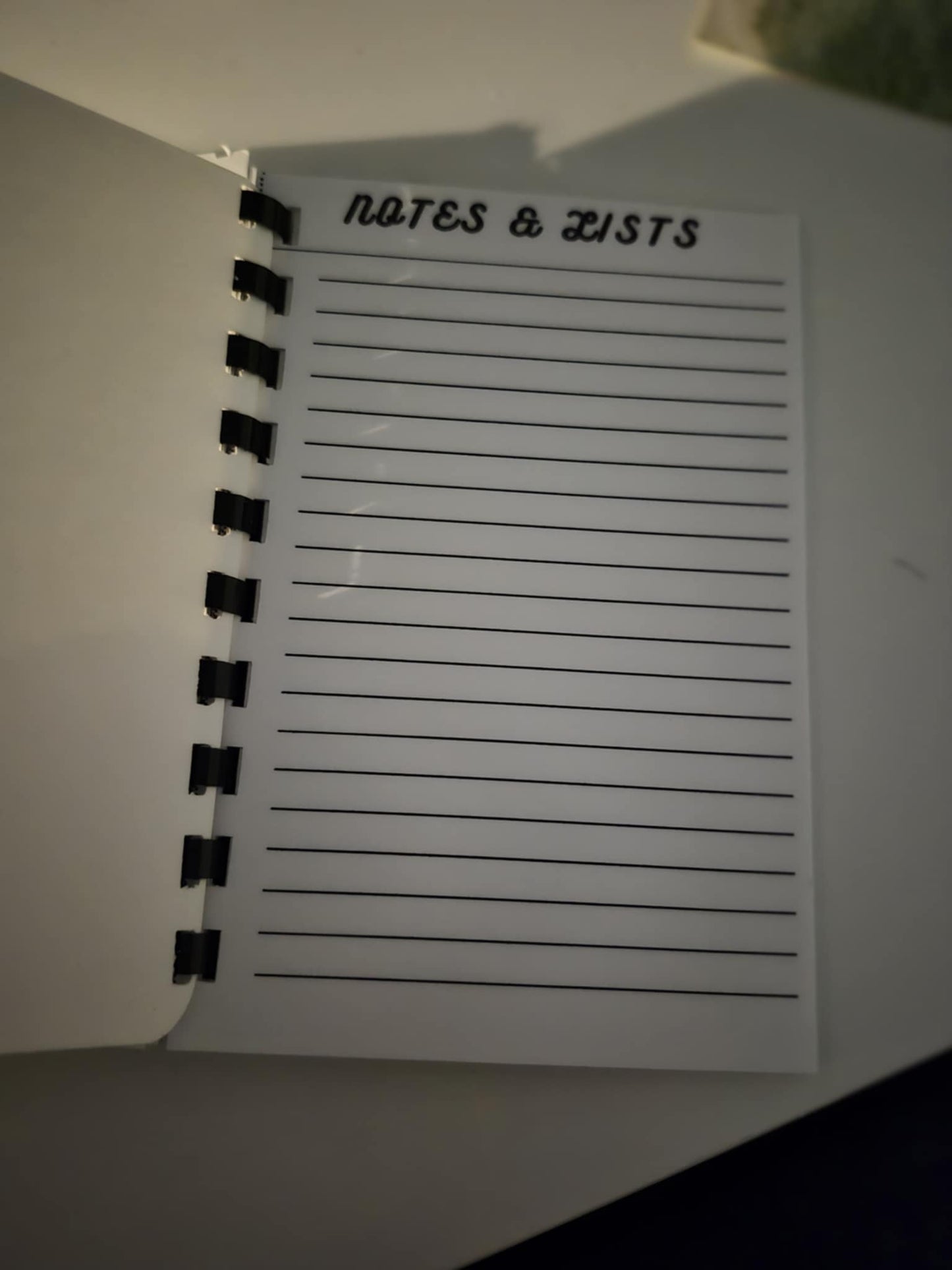 Note books