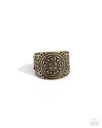 Elegant Engravement - Brass