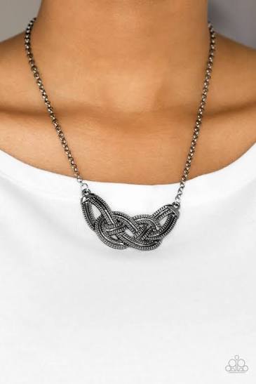 Nautically Naples - black