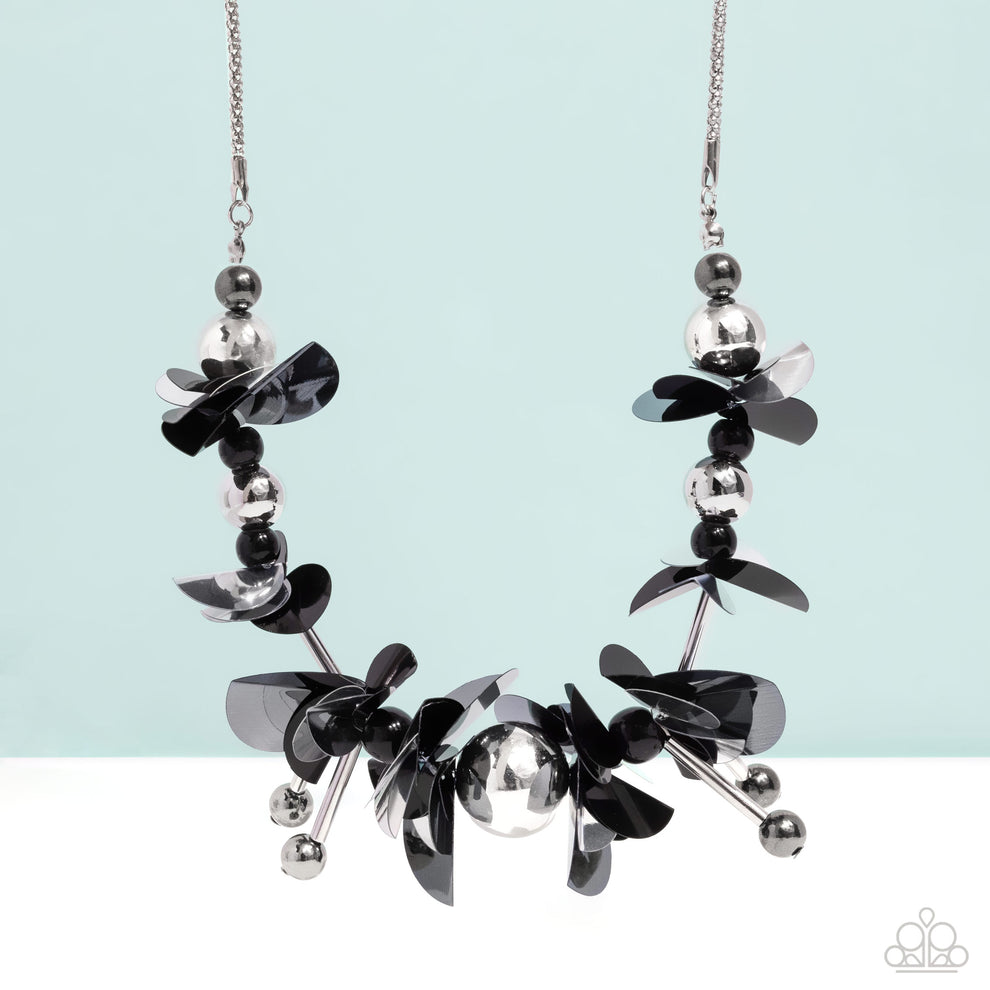 Streamlined Sequins - black