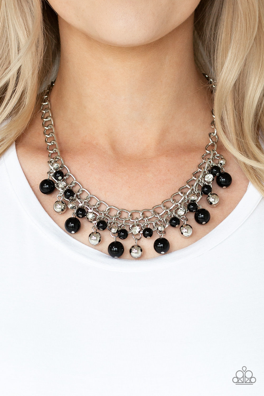 The Bride To BEAD - Black Necklace
