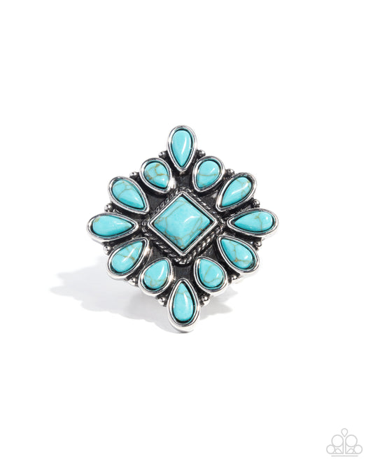 Developed Diamond - Blue
