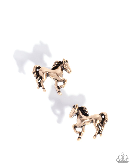 Stallion Selfie - Gold