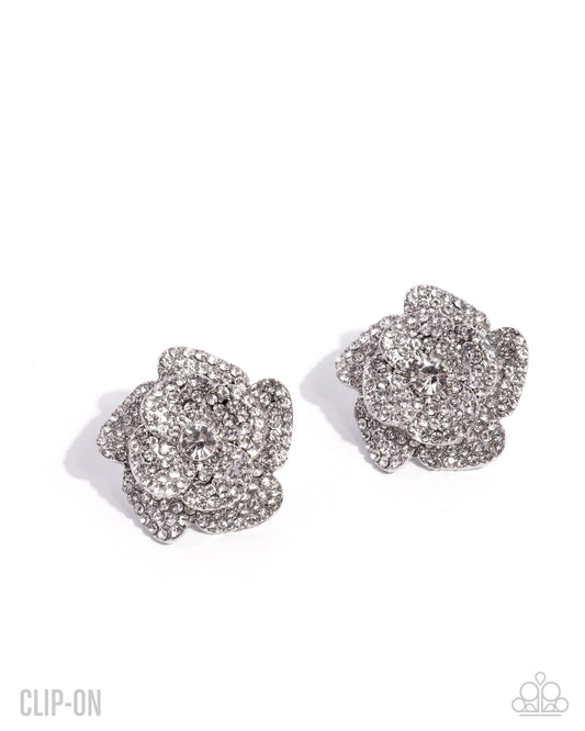 Shimmery Surety - White