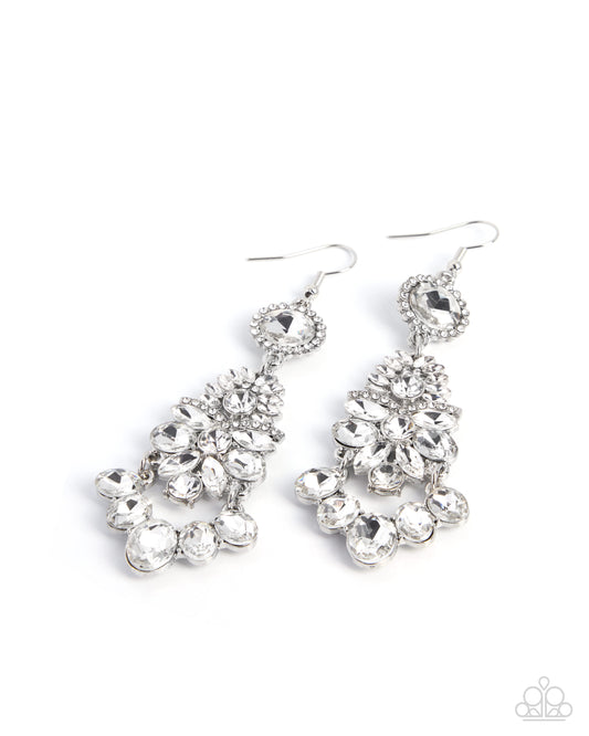 Over The Top Glitz - White