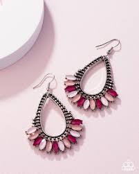 Pronged Pattern - pink