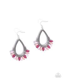 Pronged Pattern - pink