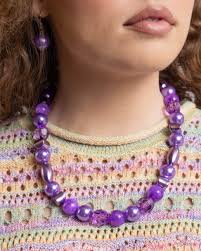 Plentiful Pearls - purple