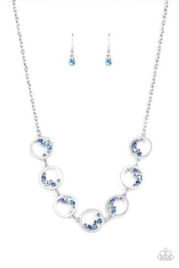 Blissfully Bubbly - blue