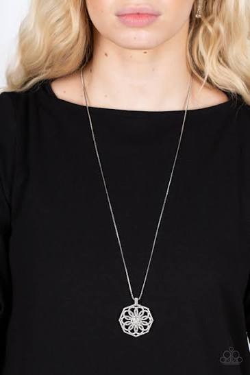 Botanical Bling - white