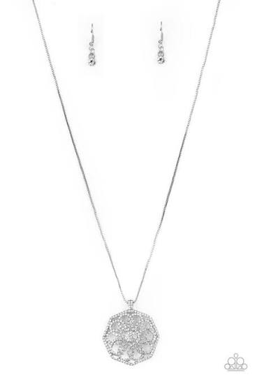 Botanical Bling - white