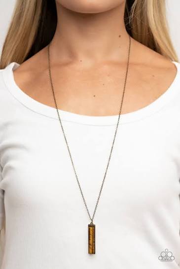 Set in GEMSTONE - brass