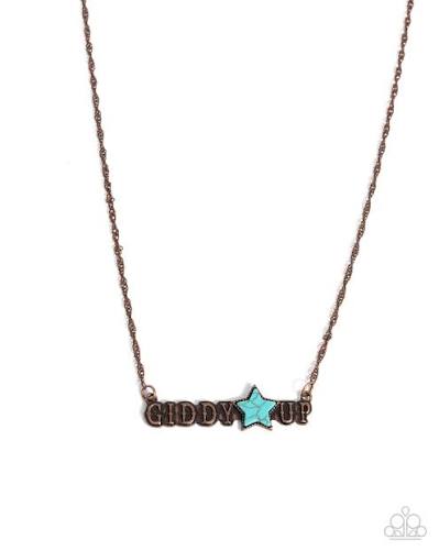 Giddy Up Glam - copper