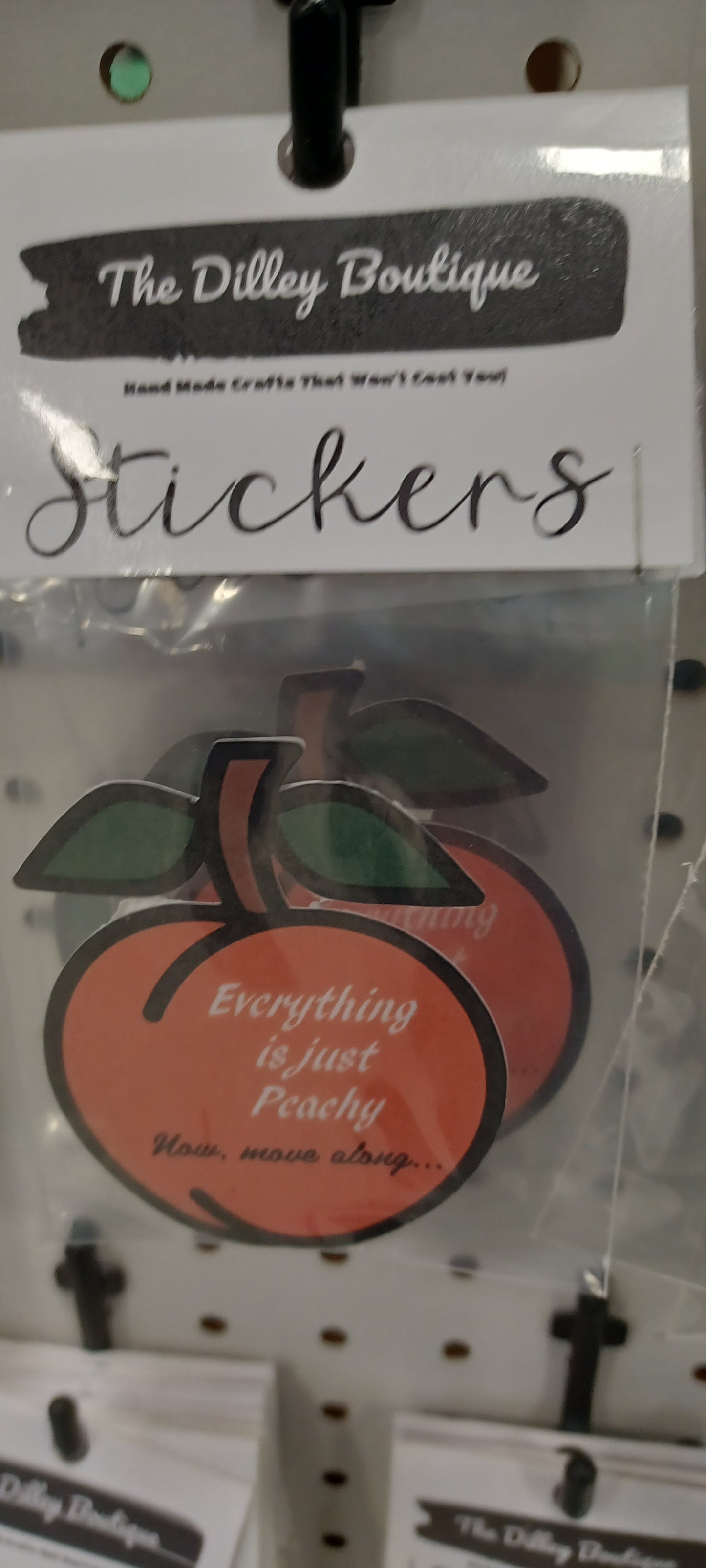 Everything is just peachy