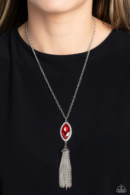Tassel Tabloid - red
