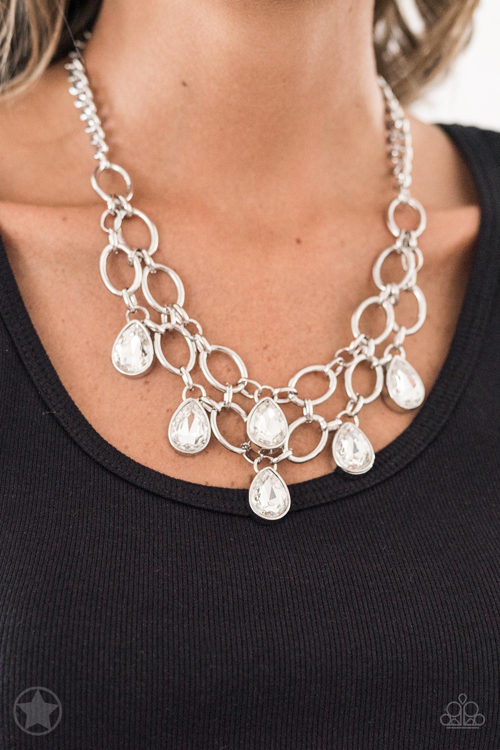 Show-Stopping Shimmer - White - Bling Sisters Boutique with The Dilley Girls